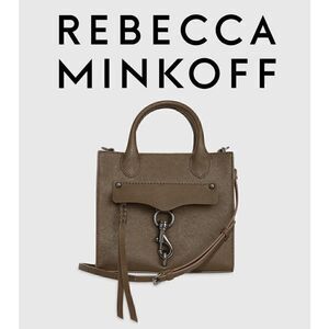 NWT REBECCA MINKOFF Megan Mini Tote Crossbody Handbag MSRP $228